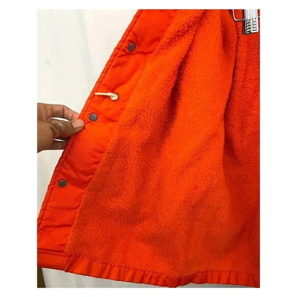 VTG Bright Orange Buckeye Rescue Medical Tech Jacket 44L 45 Made in USA Pla-Jac - Picture 12 of 14